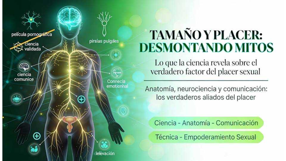 Tamaño y placer: Desmontando mitos con evidencia